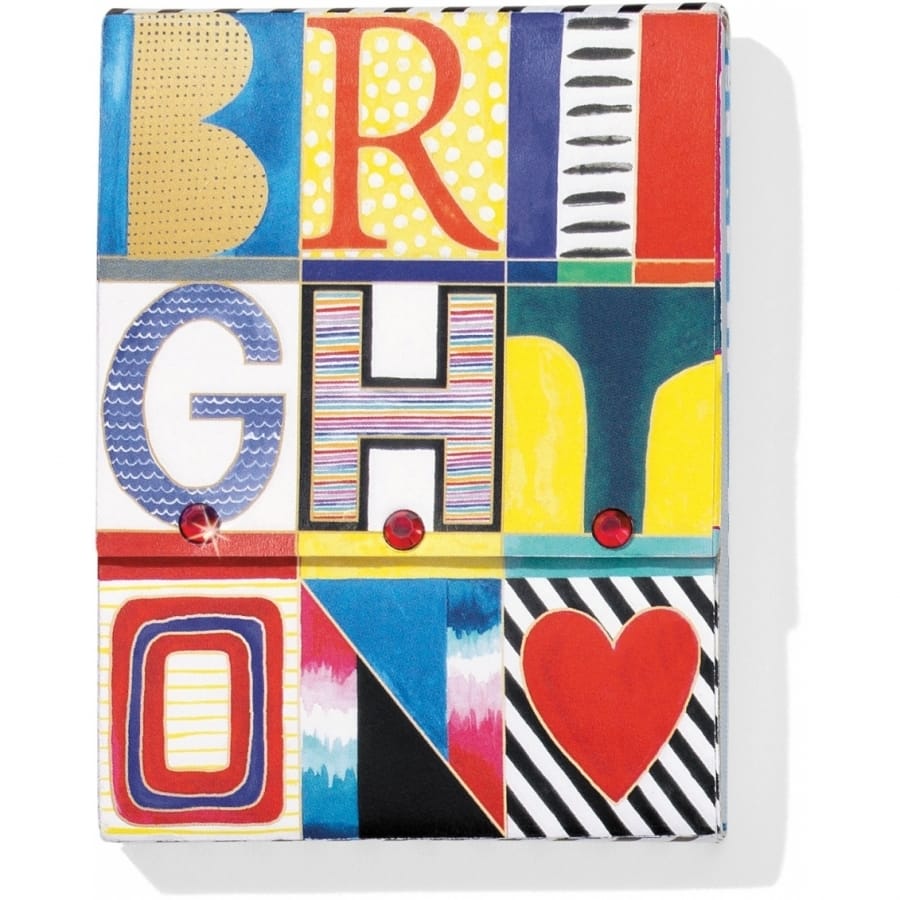 Brighton Logo Pocket Notepad — Multi