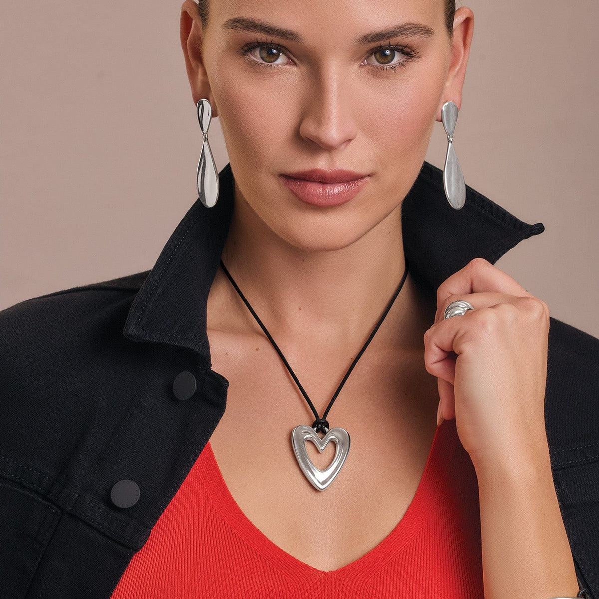Cascade Drop Post Drop Earrings by Brighton