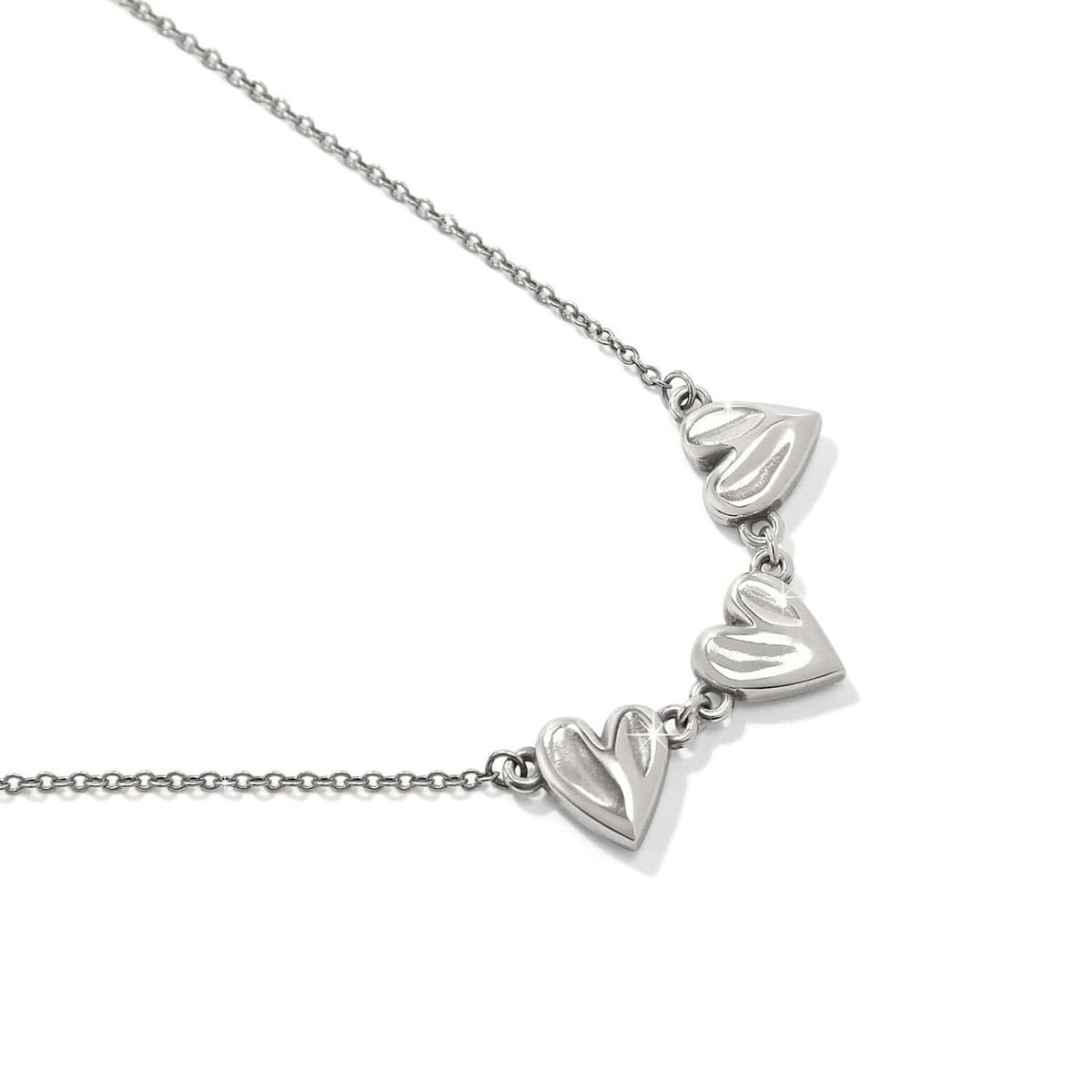 Cascade Heart Trio Necklace by Brighton
