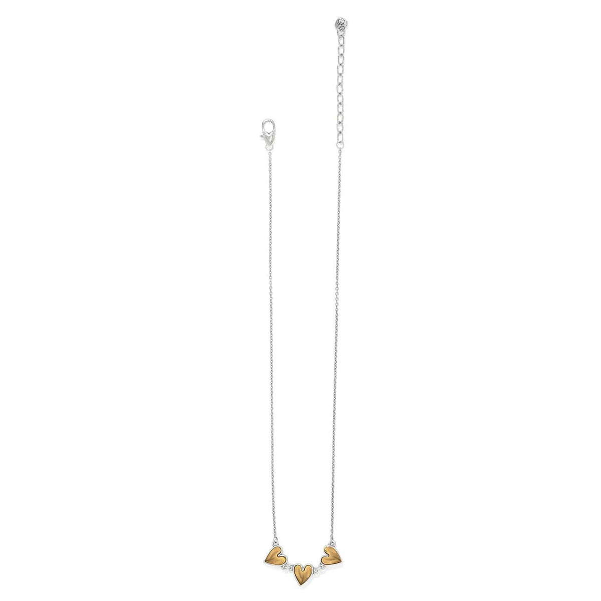 Cascade Heart Trio Necklace by Brighton