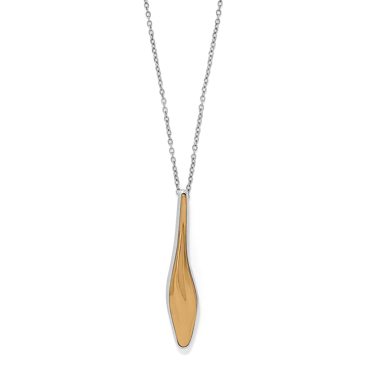 Cascade Rio Drop Necklace — Silver-Gold