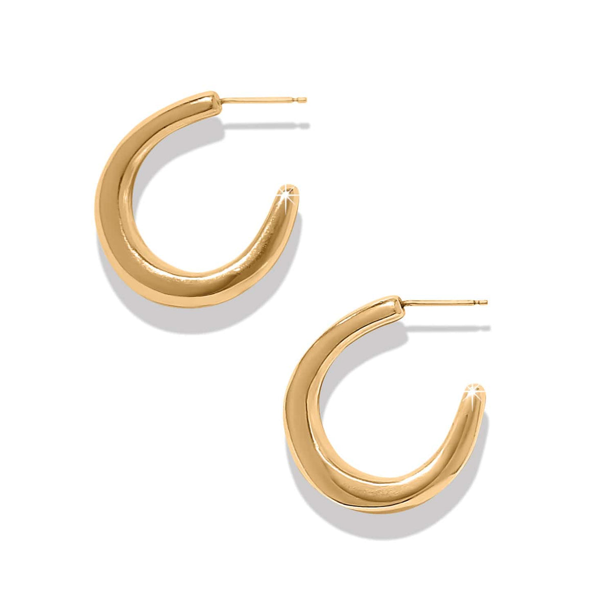 Cascade Rio Hoop Earrings — Silver