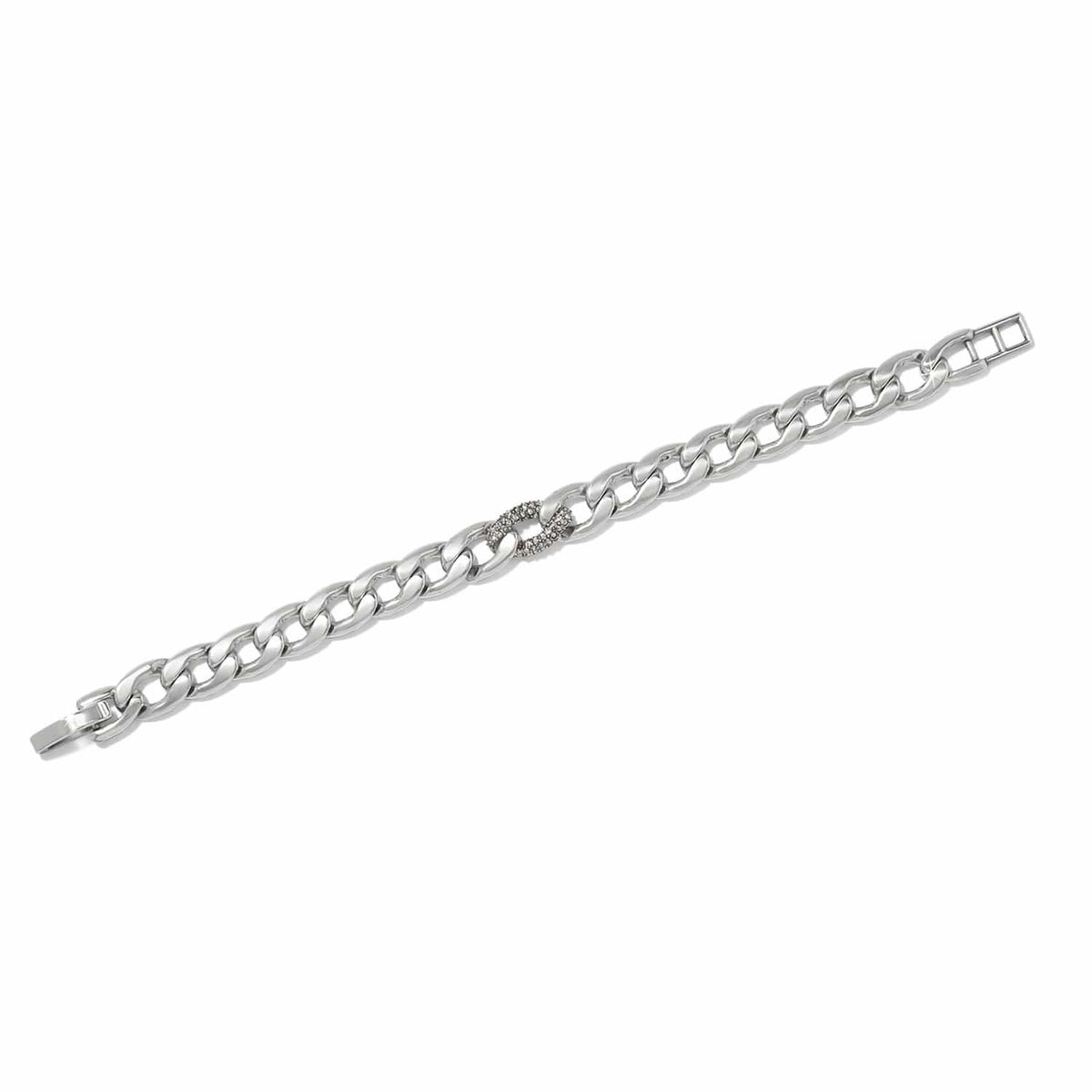 Cleo Pave Link Bracelet — Gold