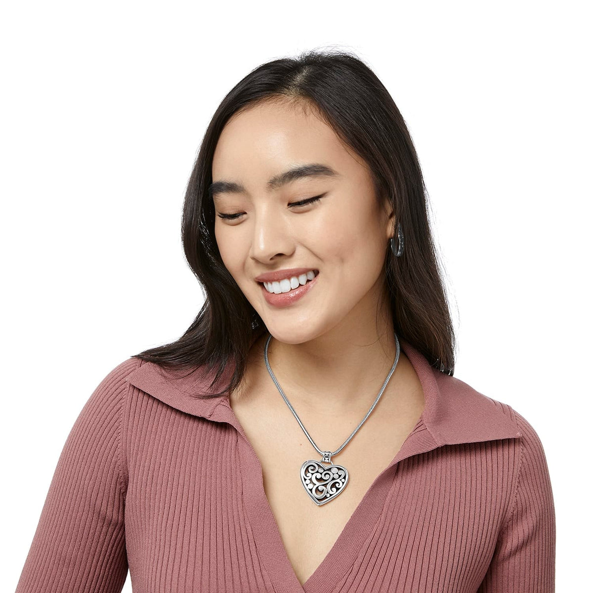 Contempo Heart Necklace by Brighton