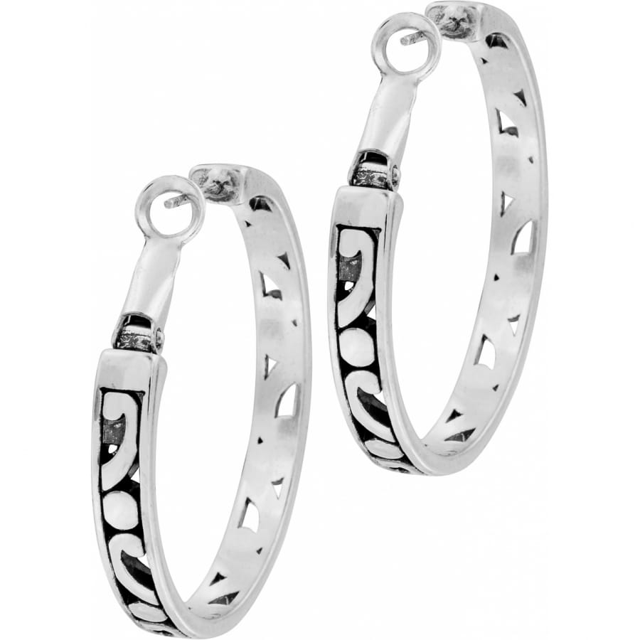 Contempo Medium Hoop Earrings by Brighton
