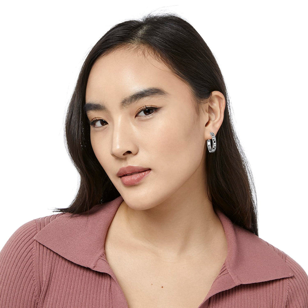 Contempo Small Hoop Earrings by Brighton