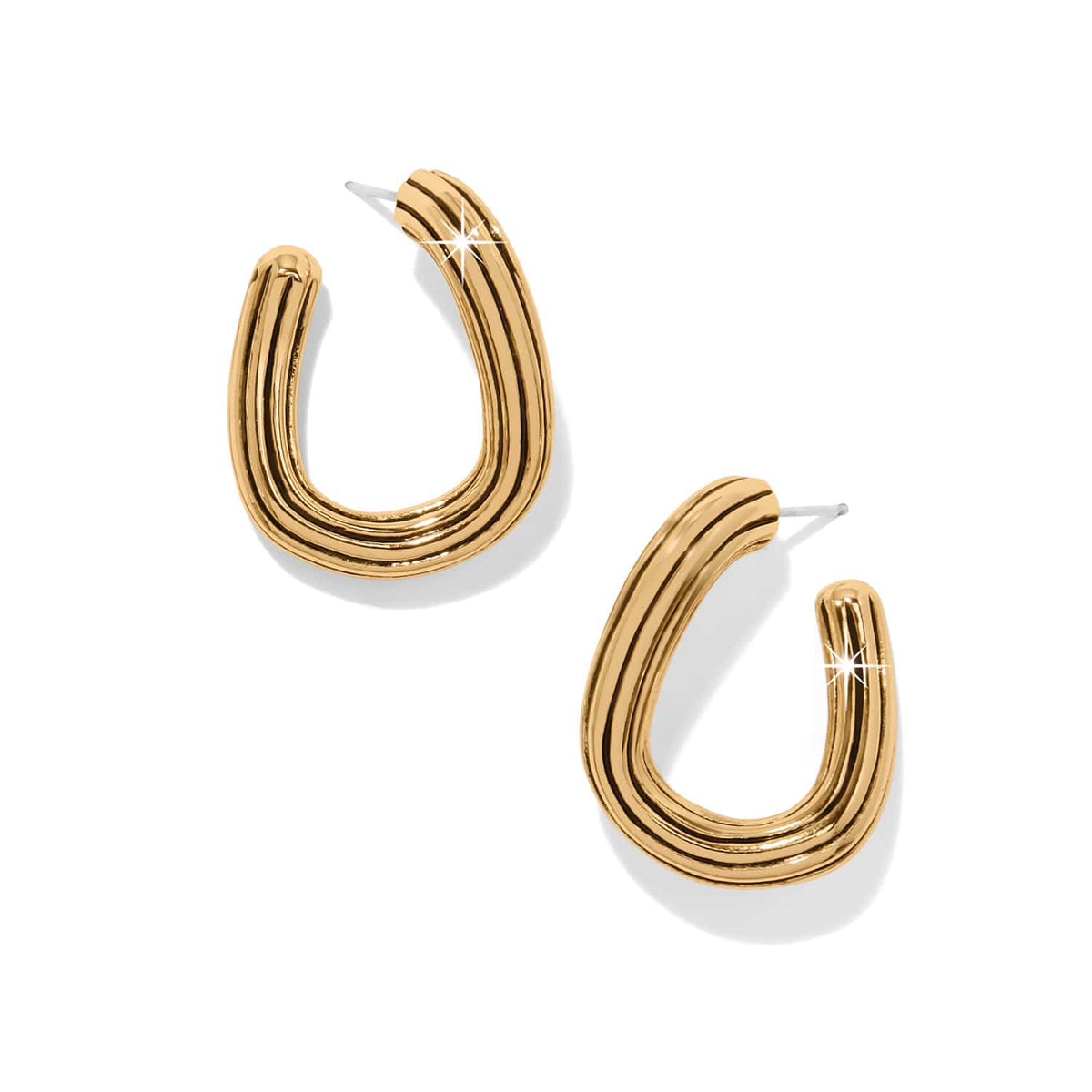 Ferrara Eterna Post Earrings — Gold