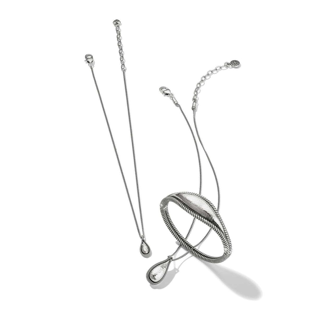 Ferrara Lacrima Hinged Bracelet by Brighton