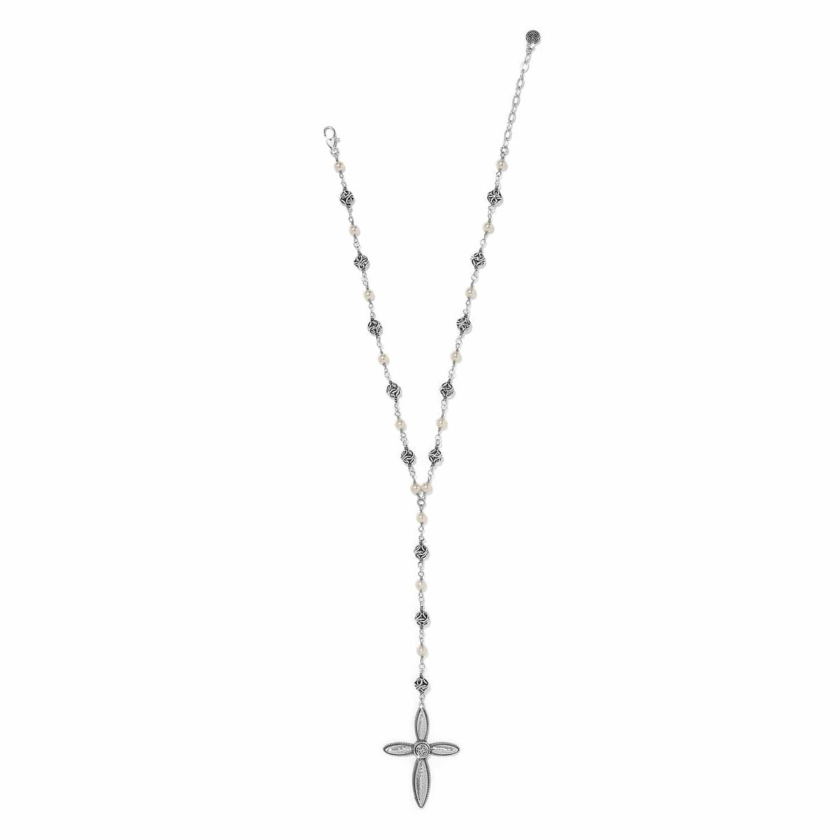 Ferrara Lacrima Rosary Necklace by Brighton