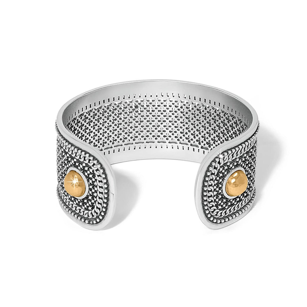 Ferrara Segreta Cuff Bracelet — Silver-Gold
