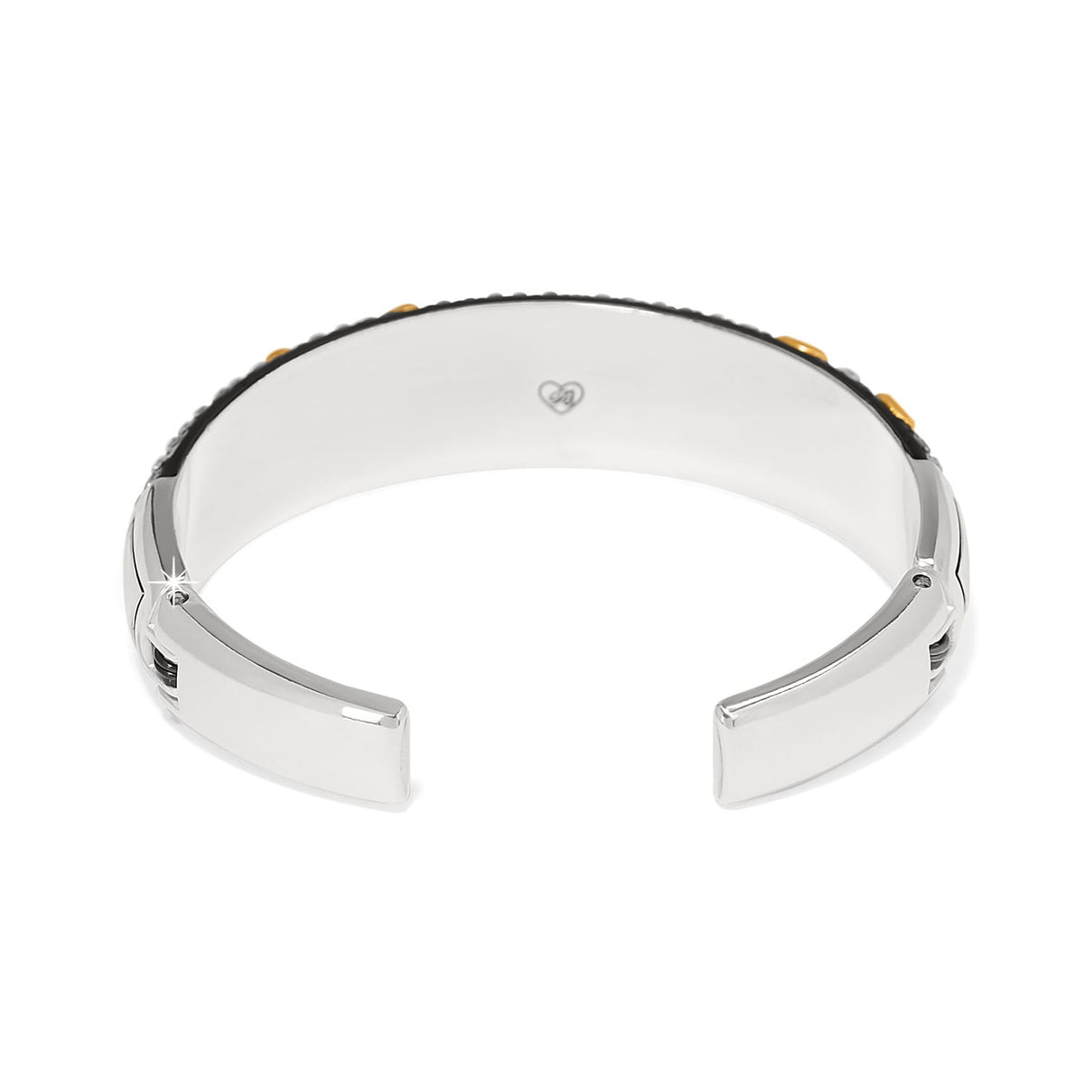 Garden Of Love Double Hinged Bangle by Brighton