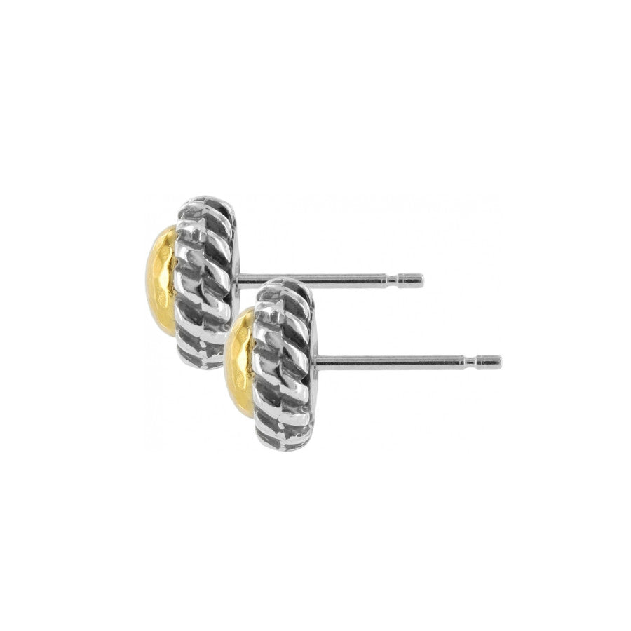 Gold Magic Mini Post Earrings by Brighton