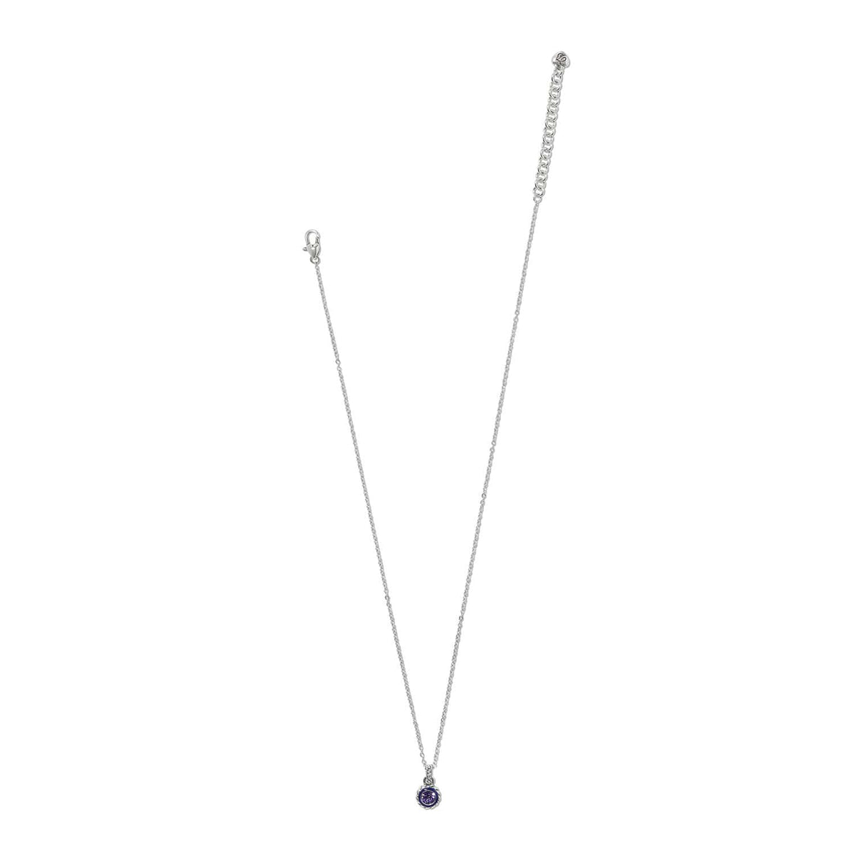 Halo Gemma Petite Round Necklace by Brighton