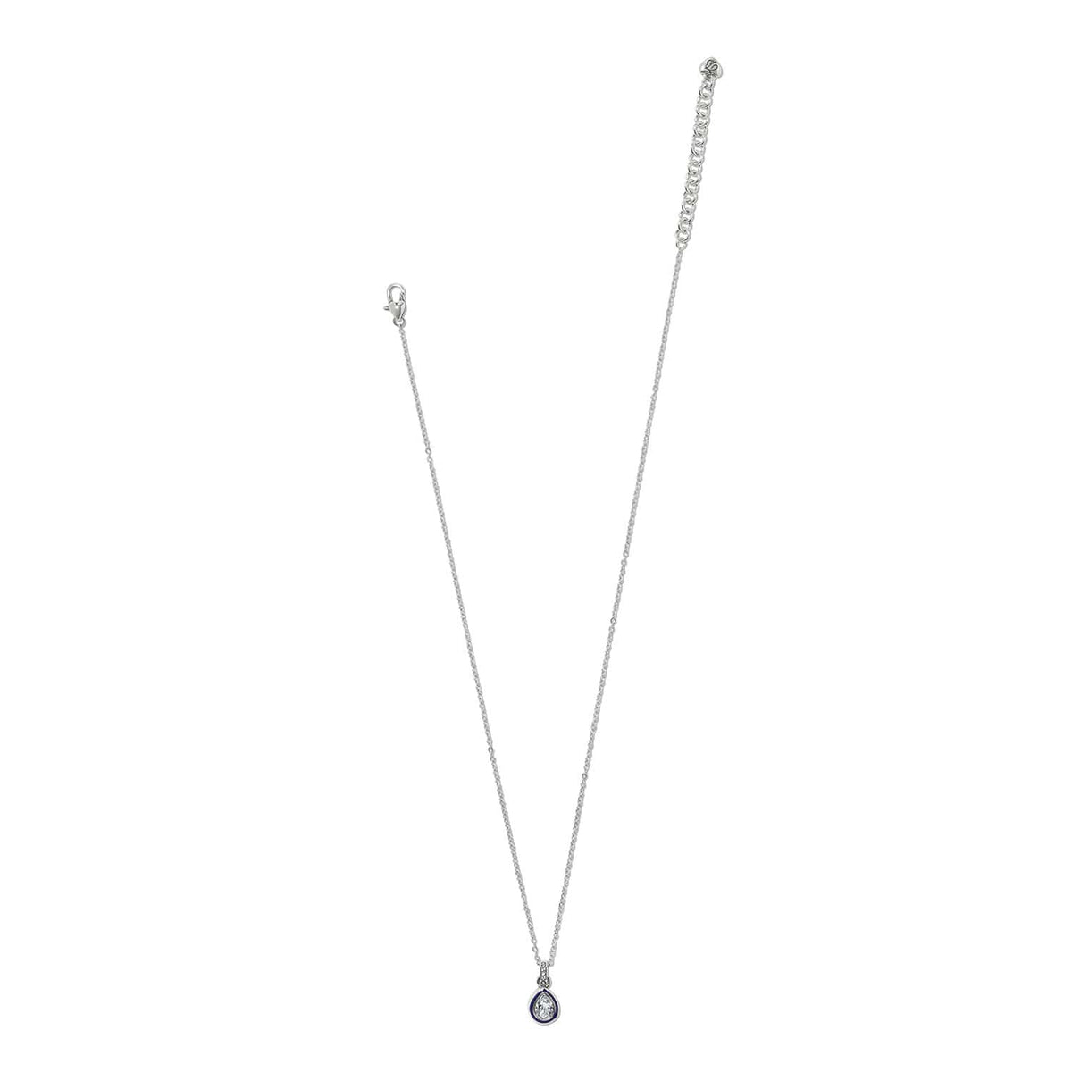 Halo Gemma Petite Teardrop Necklace by Brighton