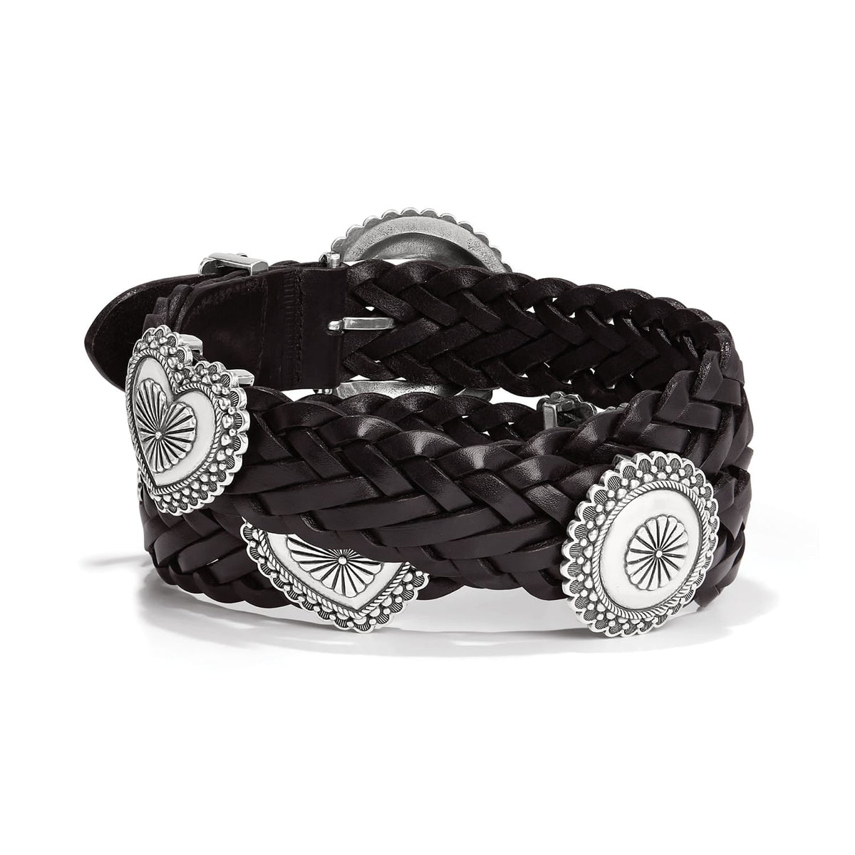 Heart Concho Belt — Multi