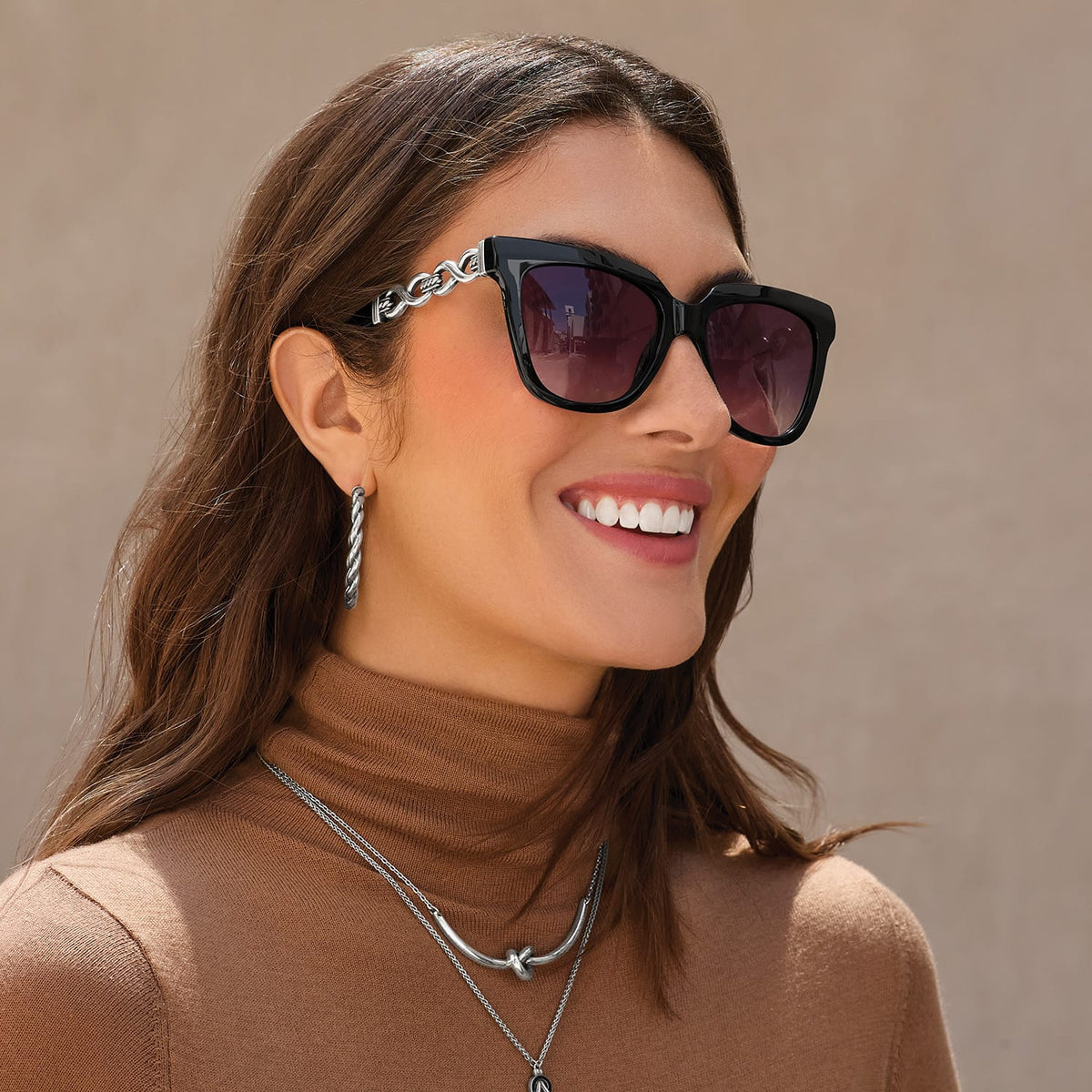 Interlok Infinity Midnight Sunglasses by Brighton