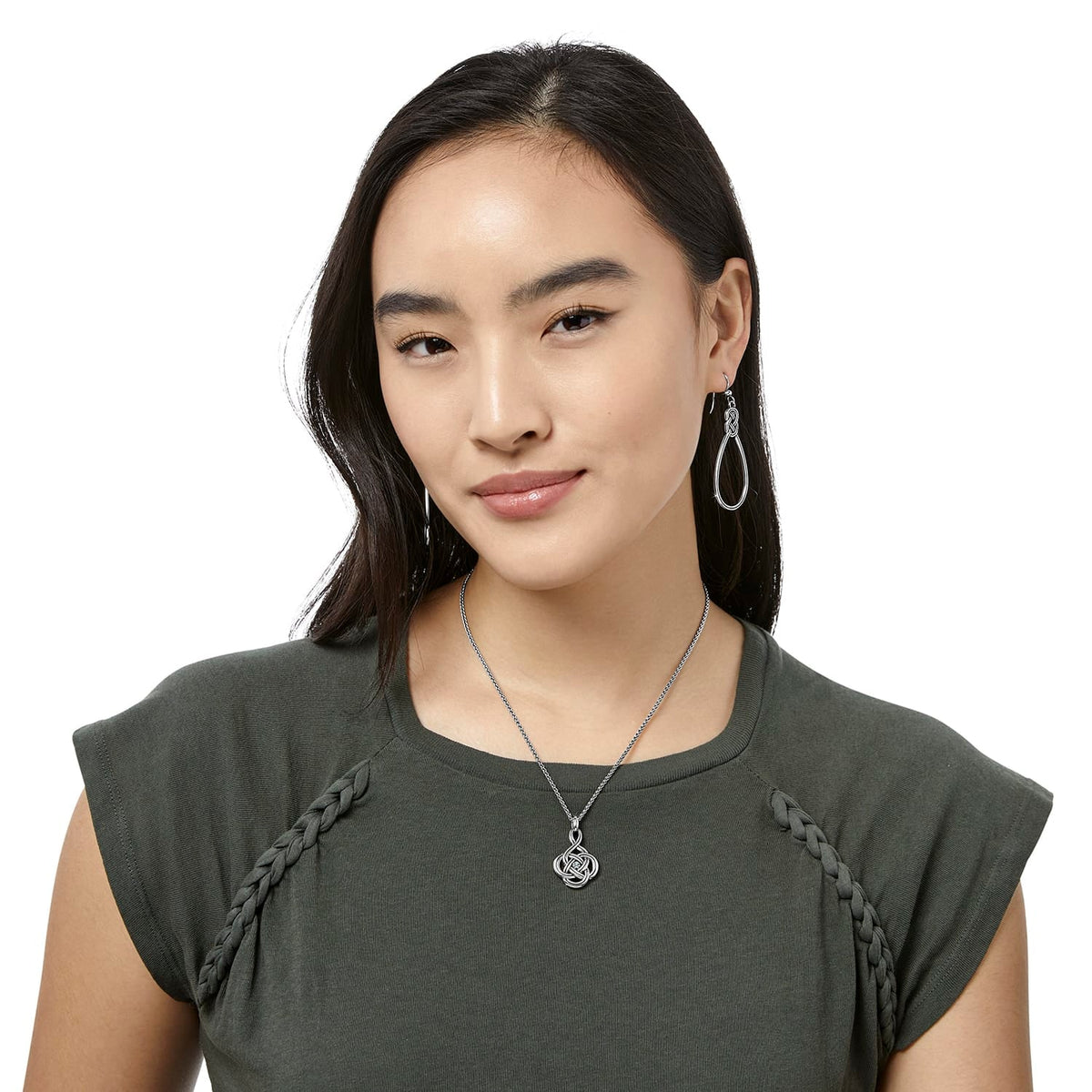 Interlok Petite Necklace by Brighton
