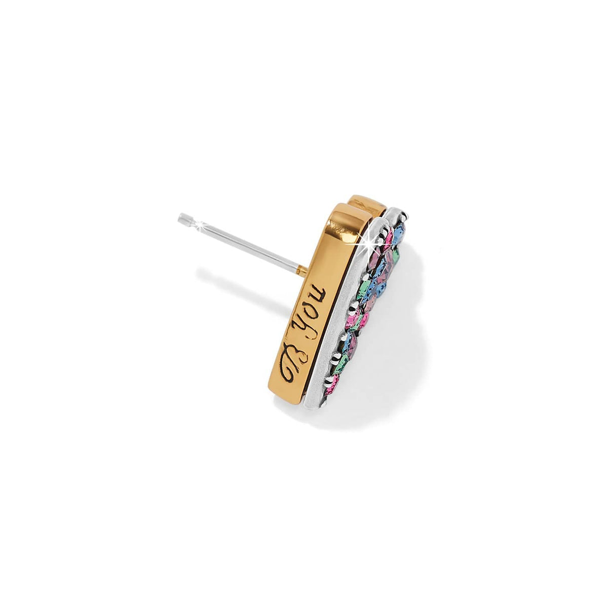 Love Messages B You Post Earrings by Brighton
