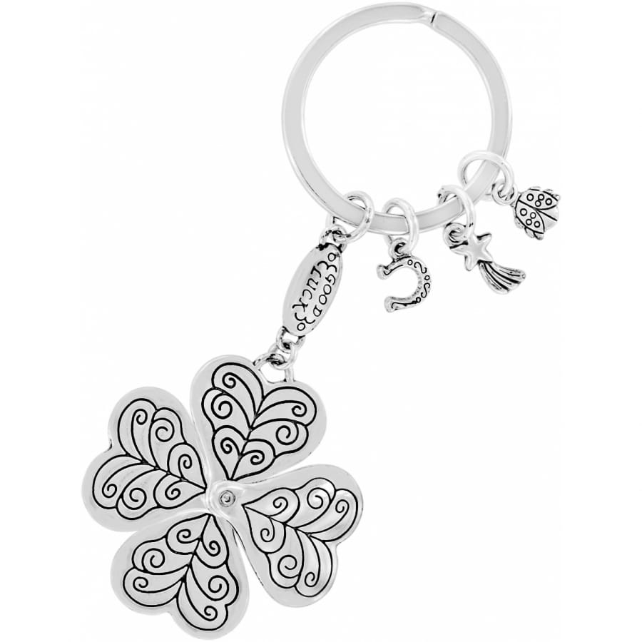 Lucky Clover Heart Key Fob by Brighton