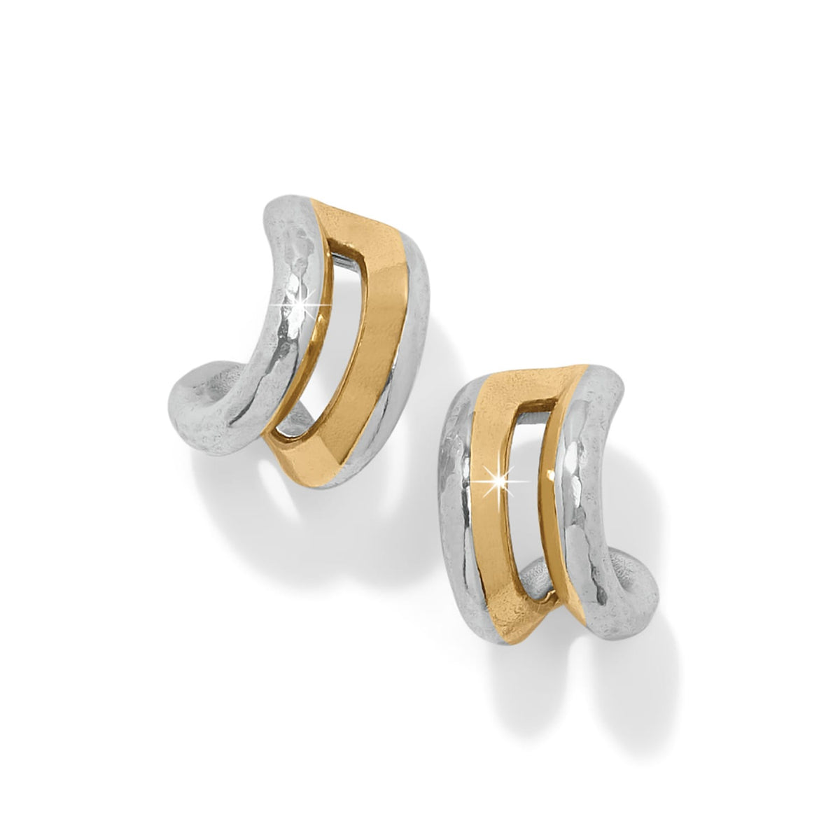 Medici Hoop Earrings — Silver-Gold