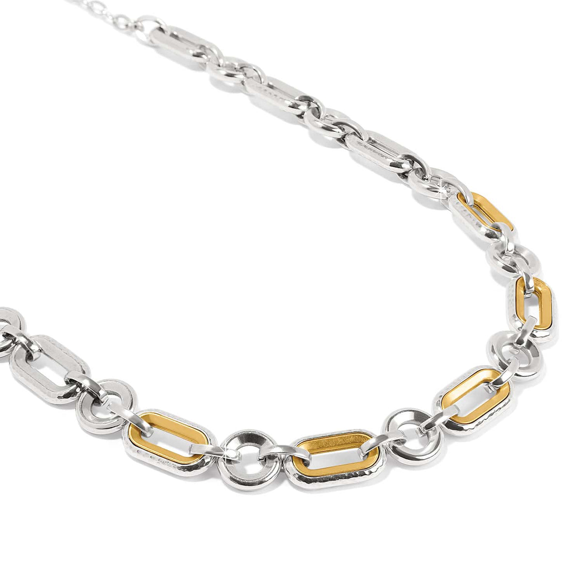 Medici Link Two Tone Necklace by Brighton
