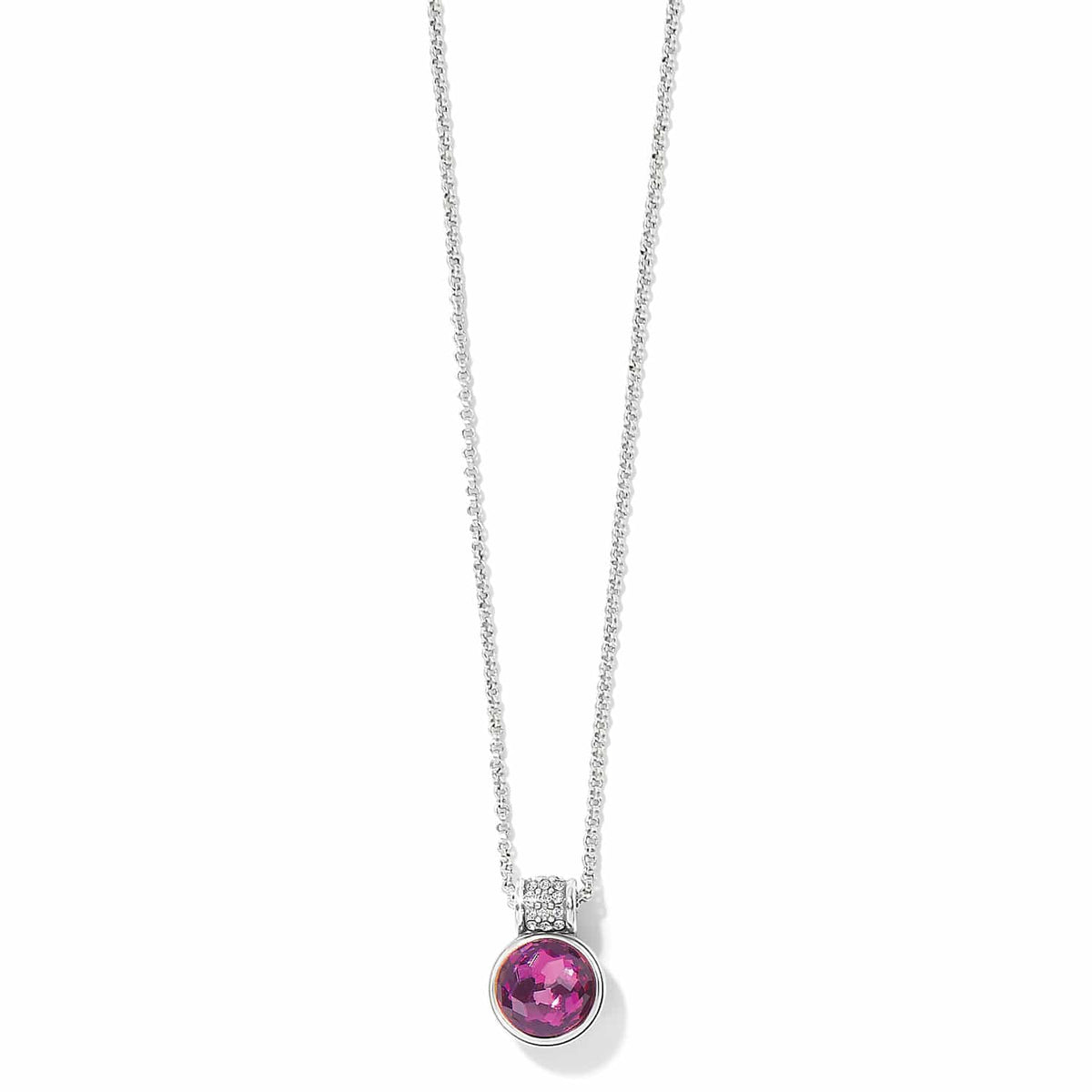 Meridian Aurora Crystal Petite Necklace by Brighton