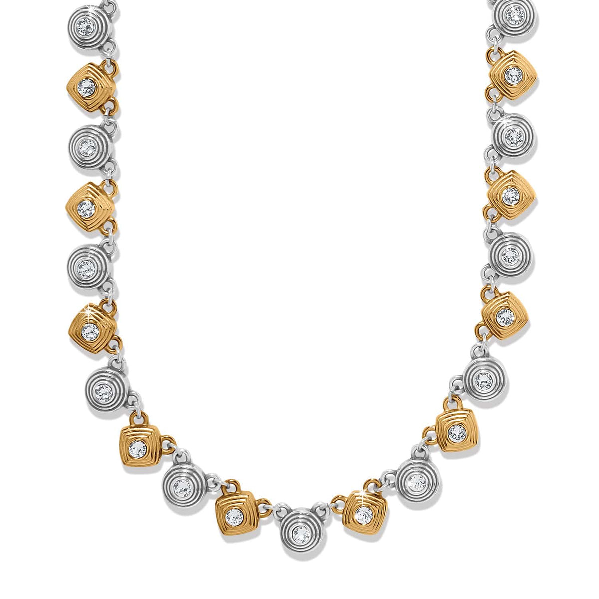 Meridian Etage II Necklace — Silver-Gold