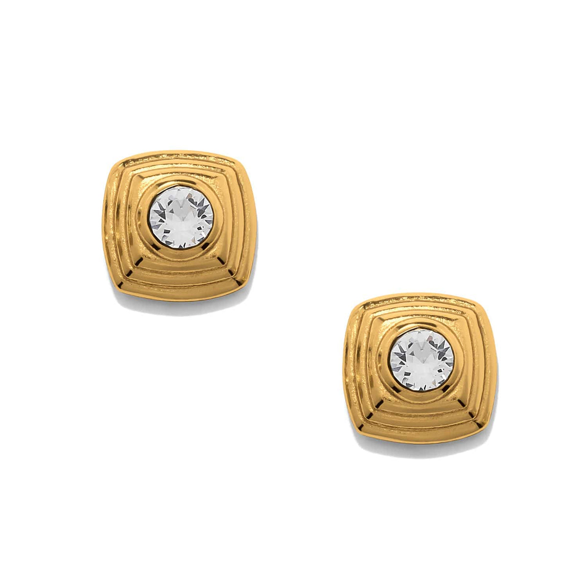Meridian Etage II Square Post Earrings by Brighton