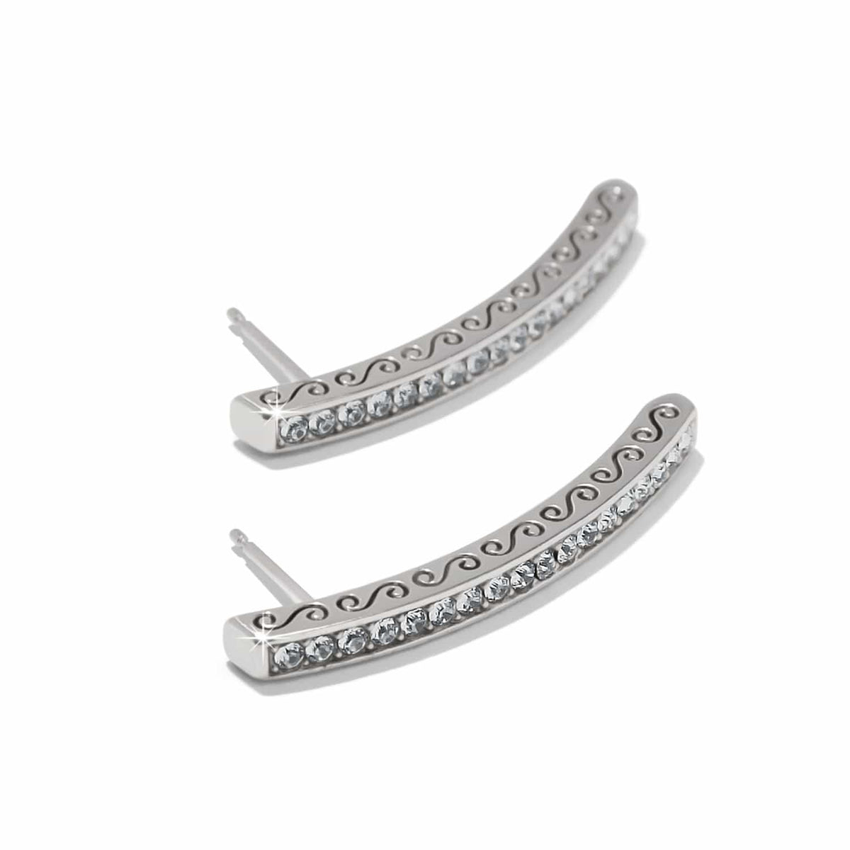 Meridian Geo Bar Post Earrings by Brighton