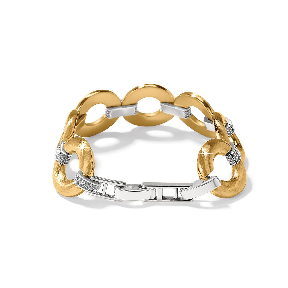 Meridian Geo Round Link Bracelet by Brighton