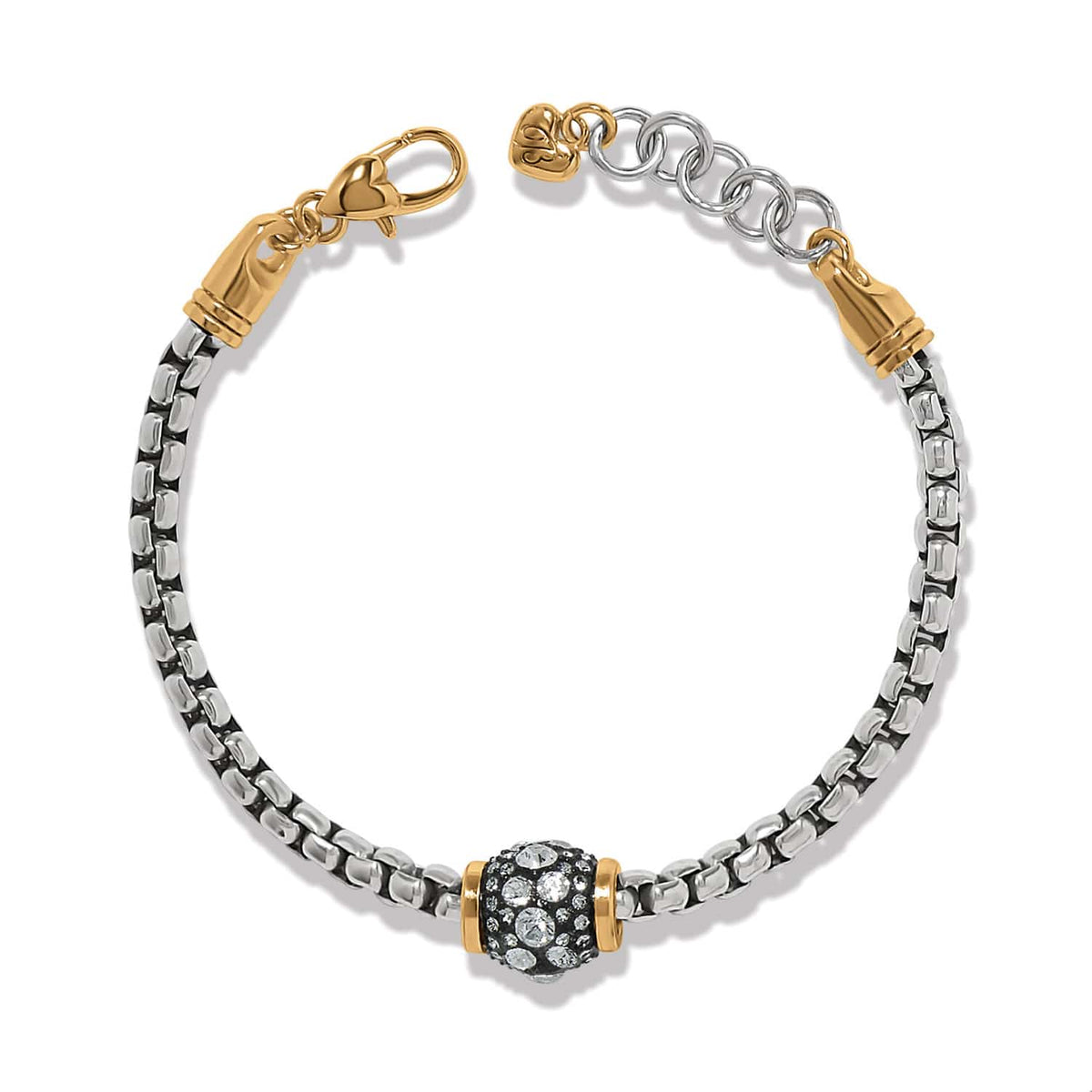Meridian Solis Hematite Bracelet — Silver-Gold