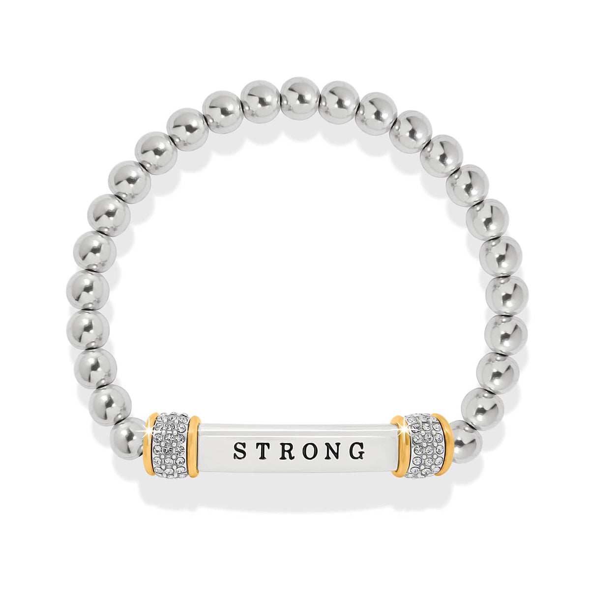 Meridian Strong Two Tone Stretch Bracelet by Brighton