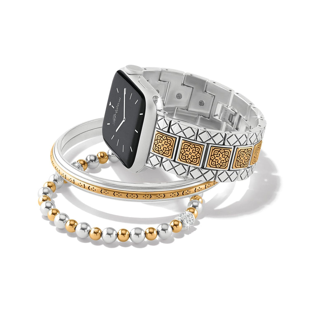 Mosaic Two Tone Watch Band by Brighton