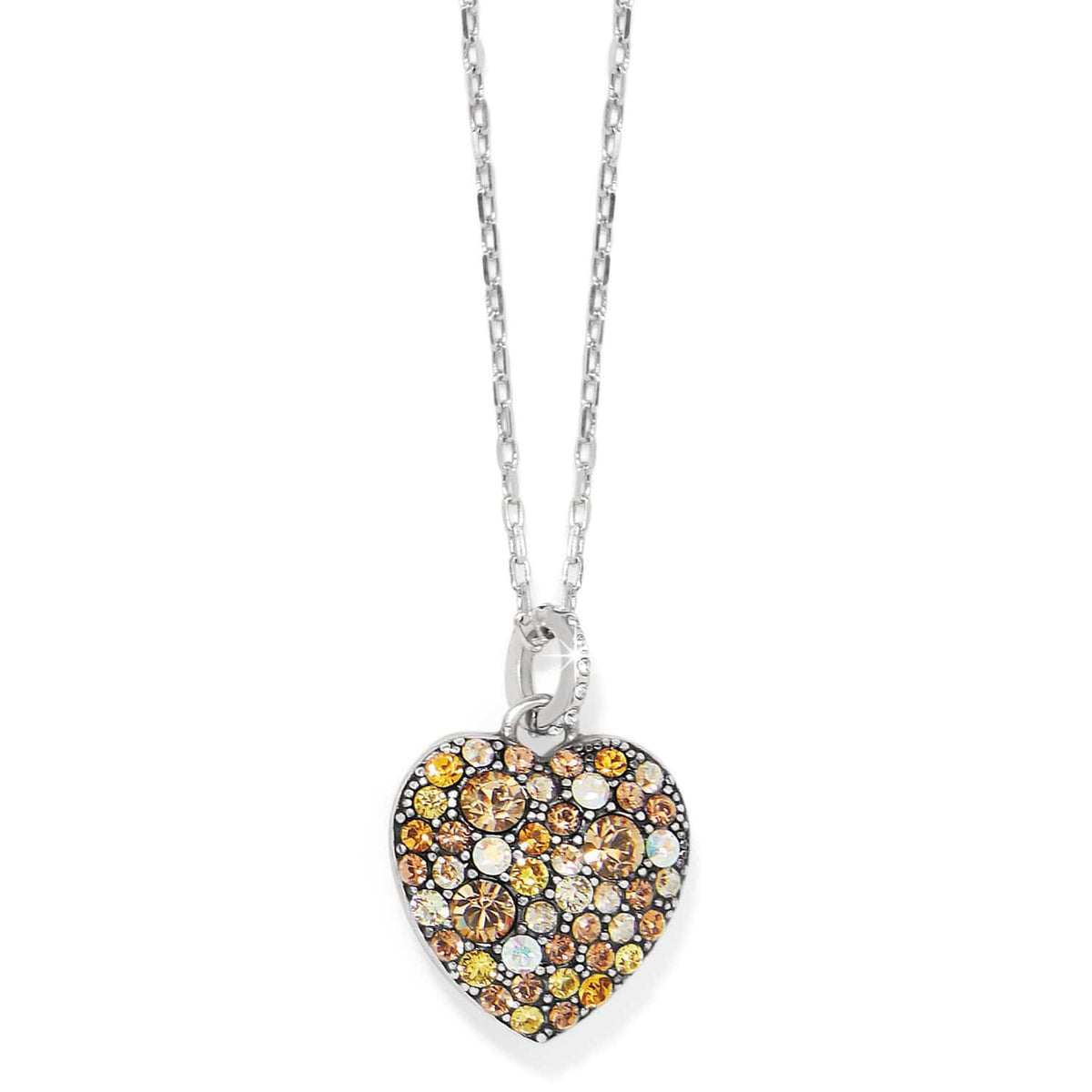 Sweet Love Necklace — Silver-Topaz