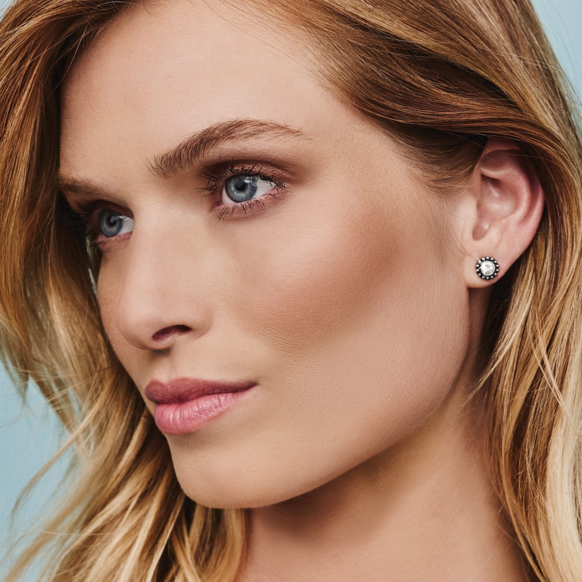 Twinkle Mini Post Earrings — Tanzanite