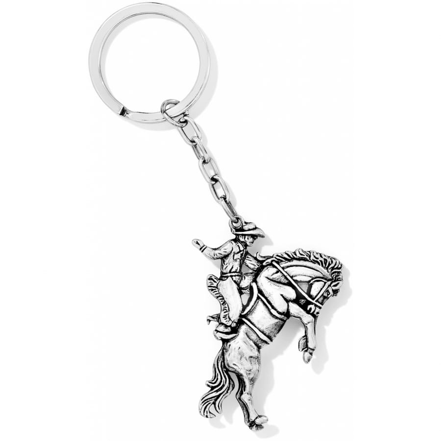 Wild West Key Fob — Silver