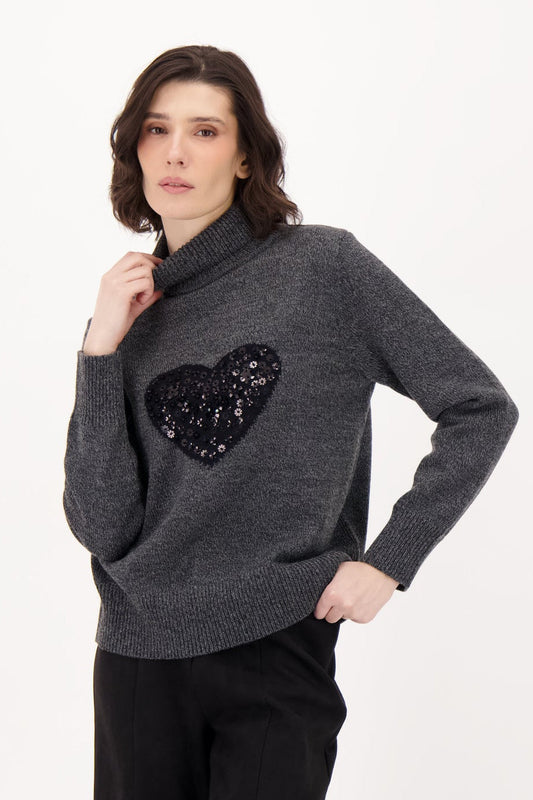Sequin Sweetheart Sweater
