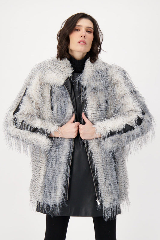 Eyelash Jacket With PU Inserts