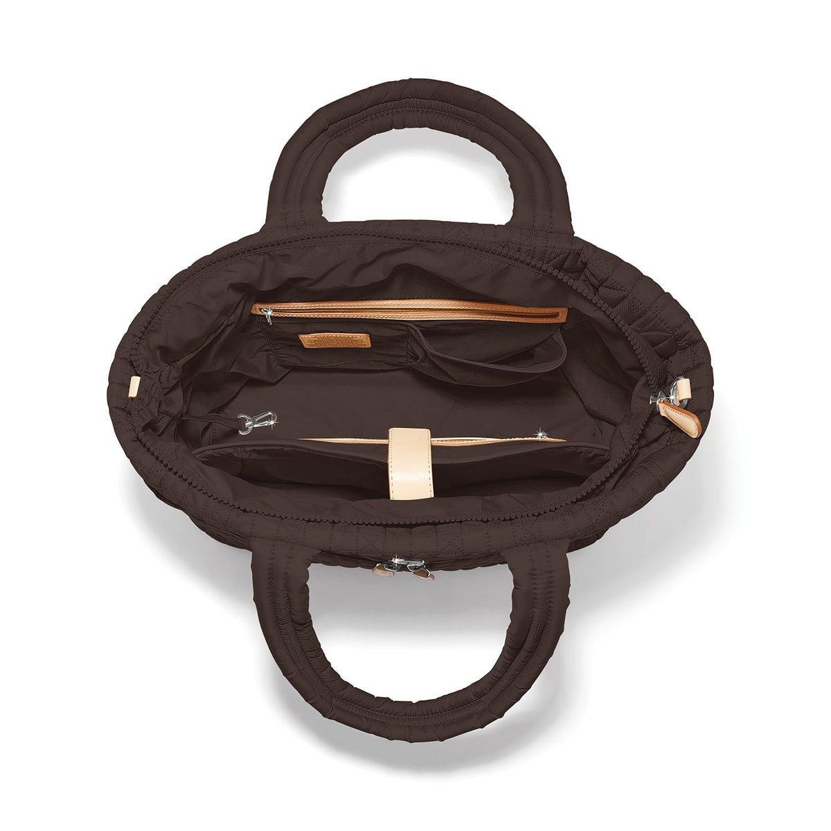 Amara Large Tote — Black
