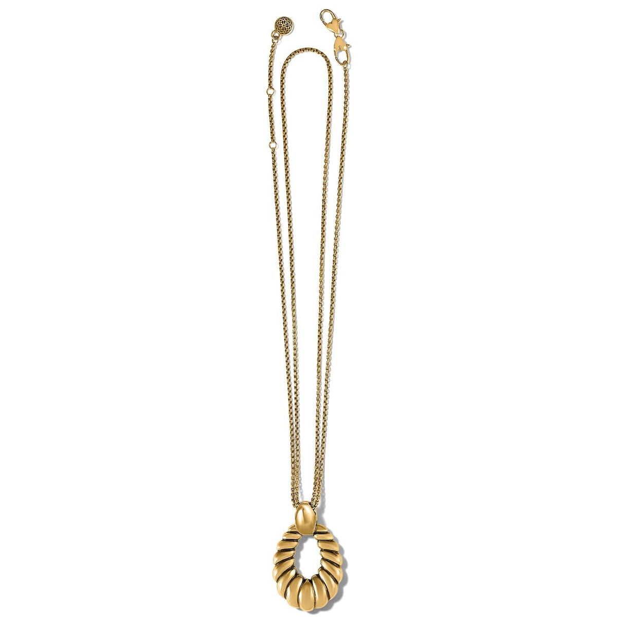 Athena Scalloped Convertible Necklace by Brighton