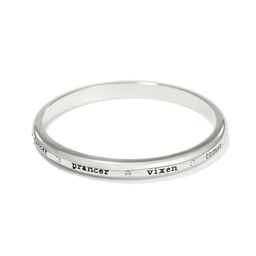 B Merry Reindeer Bangle by Brighton
