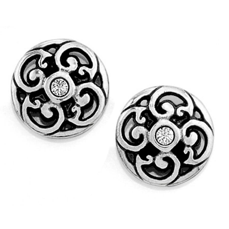 Betsey Mini Post Earrings — Silver