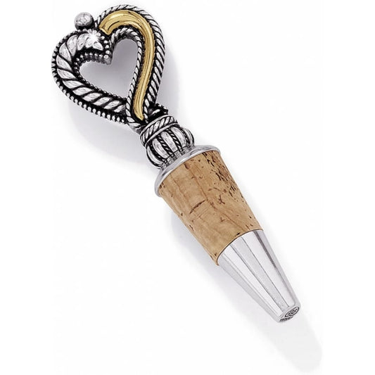 Callie Wine Stopper — Silver