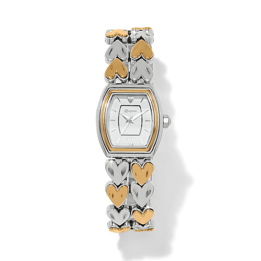 Cascade Heart Watch — Silver-Gold