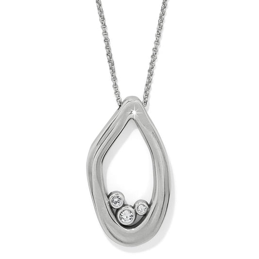 Cascade Lumina Large Necklace — Silver