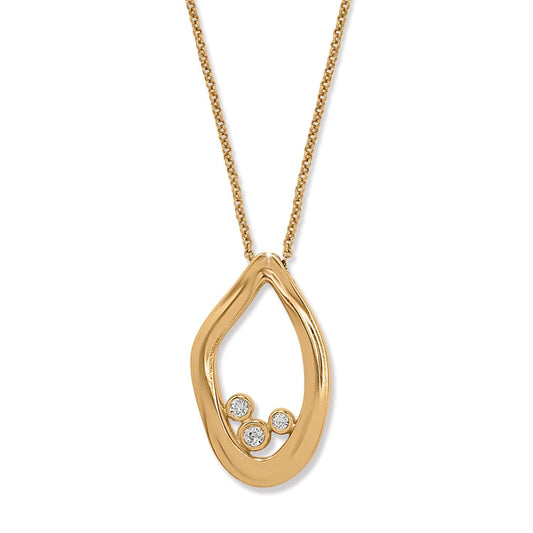 Cascade Lumina Necklace — Gold