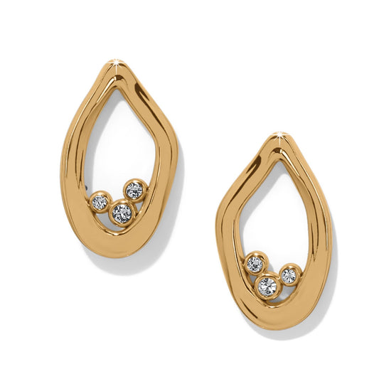 Cascade Lumina Post Earrings — Gold