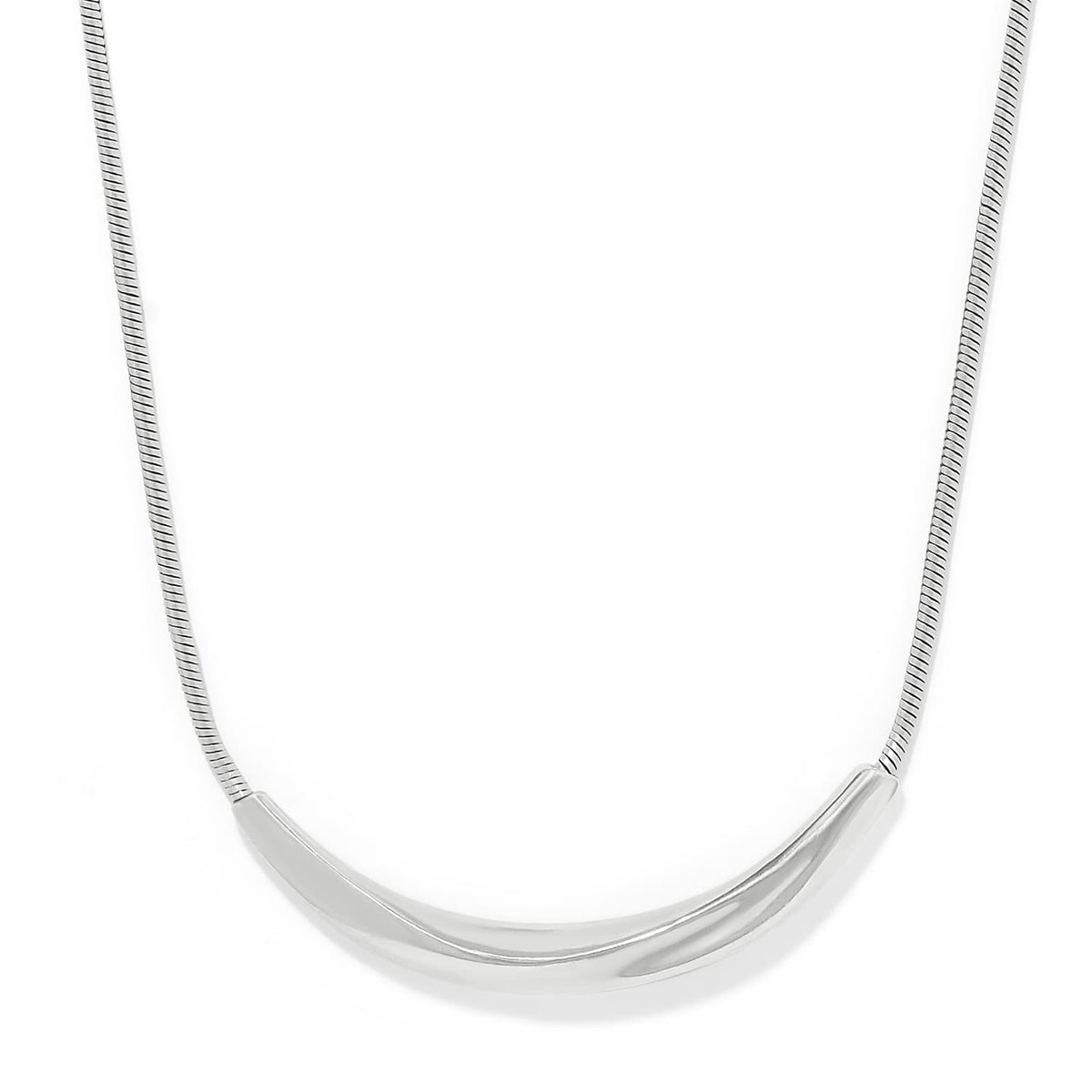 Cascade Rio Crest Necklace — Silver