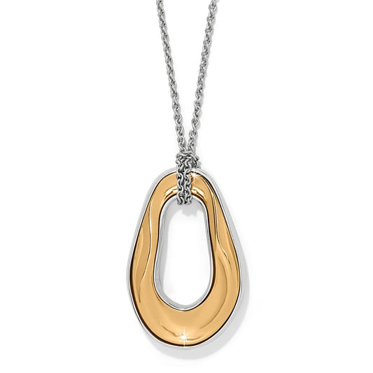 Cascade Rio Necklace — Silver-Gold