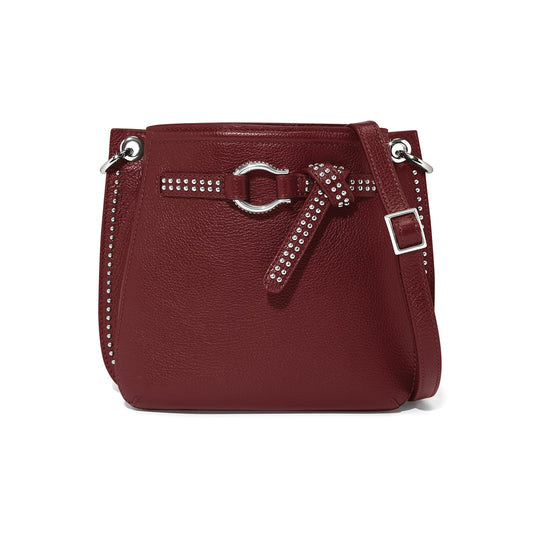 Cassidy Small Bucket Bag — Garnet